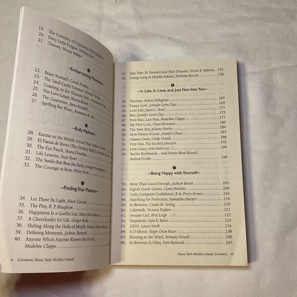 Chicken Soup for the Soul Teen Talk Middle School Book EUC - Picture 5 of 6